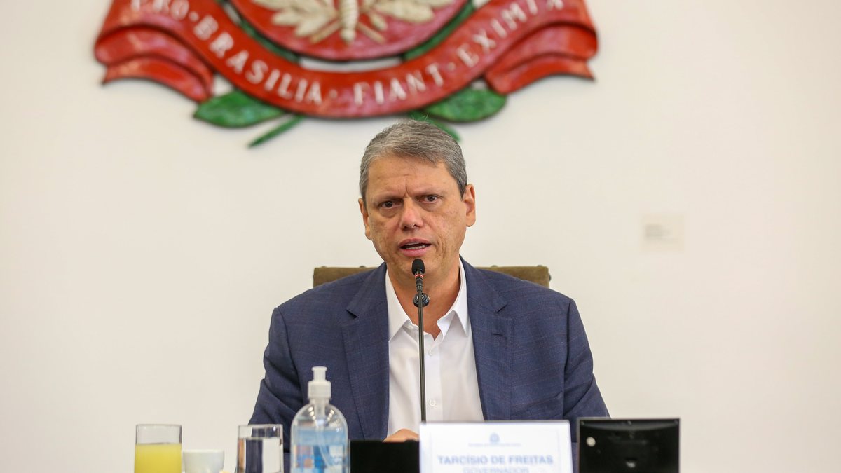 Governador do Estado de São Paulo, Tarcísio de Freitas - Marcelo S. Camargo / Governo do Estado de SP