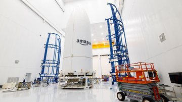 Projeto de satélites da Amazon da missão Kuiper Atlas - Divulgação