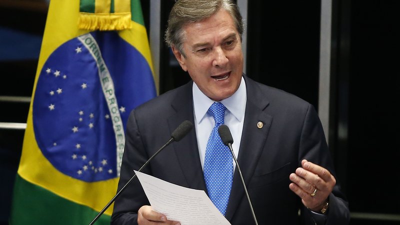 Ex-presidente Fernando Collor foi detido por ordem do ministro Alexandre de Moraes. - Foto: Dida Sampaio/Estadão Conteúdo