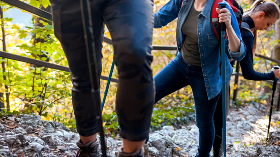 A caminhada, mais uma vez, surge como aliada da saúde. - Foto: Envato Elements