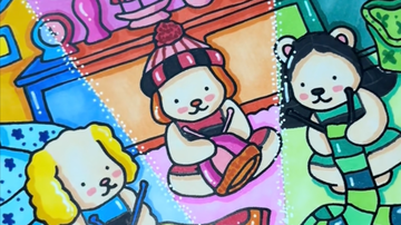 Os livros de colorir Bobbie Goods são uma febre global. - Foto: Reprodução/TikTok