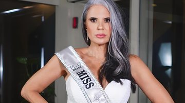 “Beleza não tem idade. Aos 50, 60, 70, não importa. Você pode ser bela, sim, ser linda”, diz a miss Cris Leite - Divulgação