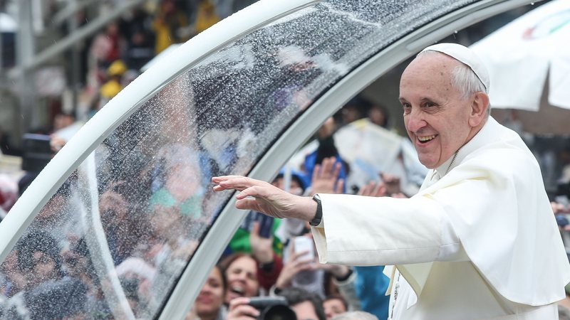 O Papa Francisco visitou o Brasil em 2013 - Daniel Teixeira/Estadão Conteúdo