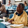 A UNATI é uma iniciativa de extensão universitária que busca integrar pessoas idosas às atividades acadêmicas - Foto: Envato Elements/drazenphoto