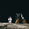 Desde os anos 70, nenhum astronauta voltou para a Lua - Foto: Envato Elements