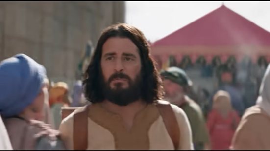 Ator de The Chosen fala sobre encontro que teve com Papa Francisco - Reprodução/The Chosen