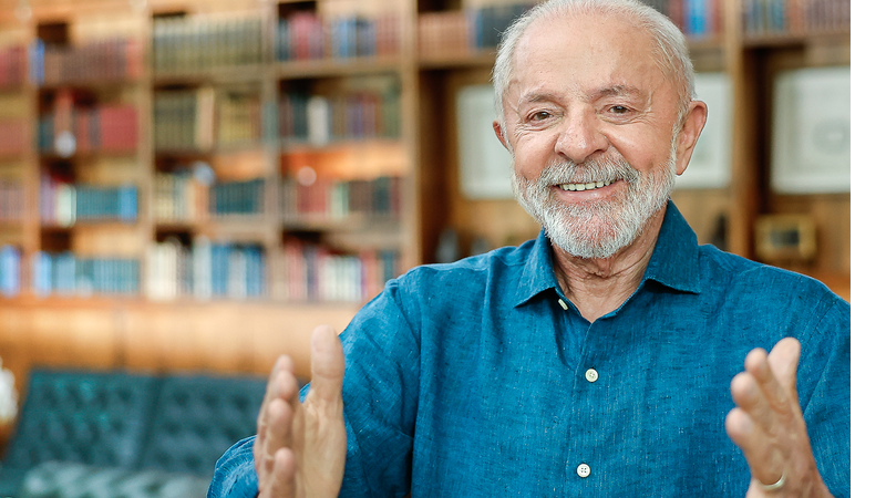 Lula em pronunciamento sobre o Dia do Trabalhador - Ricardo Stuckert/PR