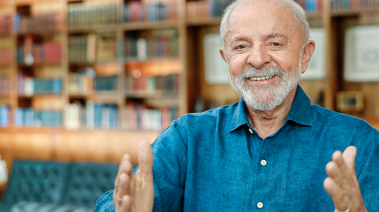 Lula em pronunciamento sobre o Dia do Trabalhador - Ricardo Stuckert/PR