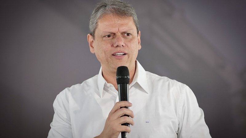Governador do Estado de São Paulo, Tarcísio de Freitas - Pablo Jacob/ Governo do Estado de SP