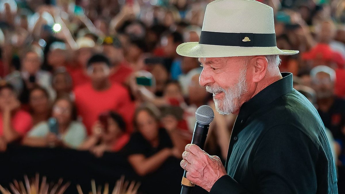 Presidente da República, Luiz Inácio Lula da Silva, durante a cerimônia de lançamento do Programa Solo Vivo - Ricardo Stuckert / PR