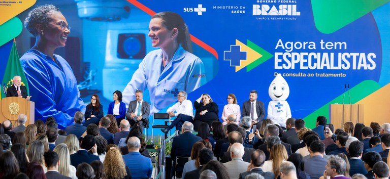 Lançamento do programa "Agora tem especialistas" - Divulgação/Ministério da Saúde