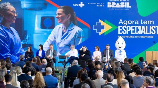 Lançamento do programa "Agora tem especialistas" - Divulgação/Ministério da Saúde