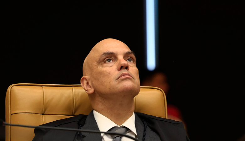 O embate entre Moraes e a Rumble ocorreu após a plataforma se negar a bloquear o perfil de blogueiro bolsonarista - Rosinei Coutinho / SCO /STF
