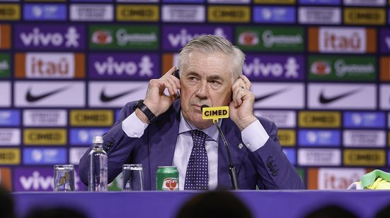O técnico da Seleção, Carlo Ancelotti, convocou atletas que vão enfrentar Equador e Paraguai - @ rafaelribeiro CBF
