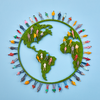 A mudança para um sistema econômico mais circular não é apenas questão ambiental, mas oportunidade de eficiência - Envato Elements