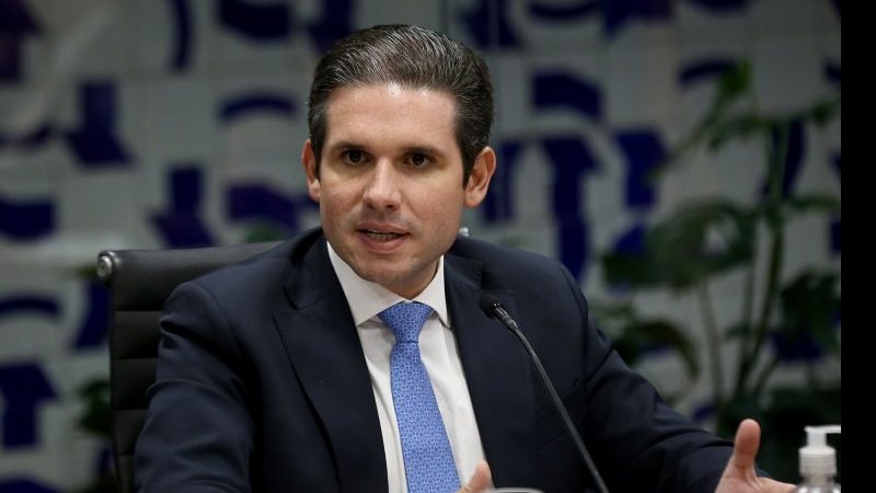 O presidente da Câmara, Hugo Motta, diz que há 13 pedidos de CPI para apenas 5 que podem ser instaladas simultaneamente - Mario Agra/Câmara dos Deputados