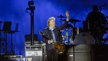 Paul McCartney em show em São Paulo, em 2024 - Taba Benedicto/ Estadão