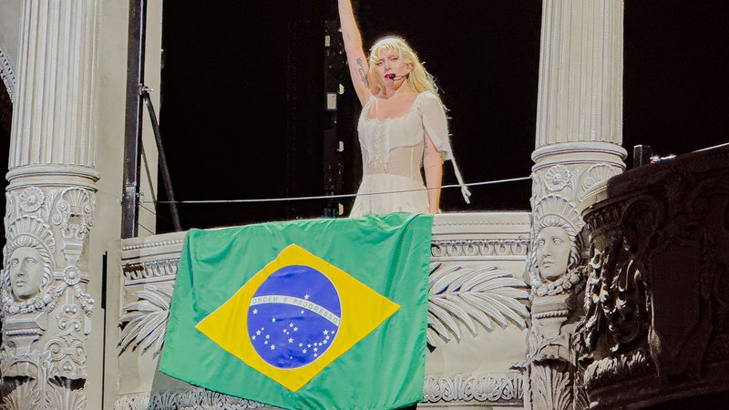 Lady Gaga pede desculpas aos fãs por ter demorado dez anos para vir ao Brasil - Eduardo Valente/IShoot/Estadão Conteúdo