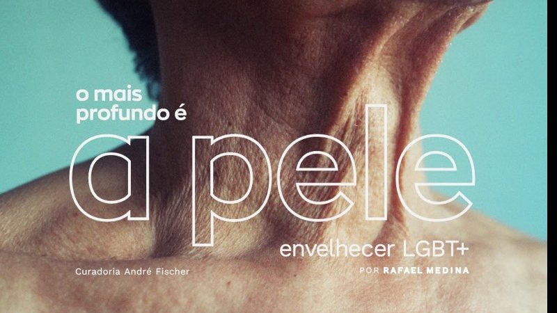 A exibição celebra o envelhecer LGBT+ por meio de fotografias de pessoas da comunidade com mais de 60 anos - Divulgação