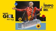 Cruzeiro MSC com Gilberto Gil sai em dezembro - Divulgação