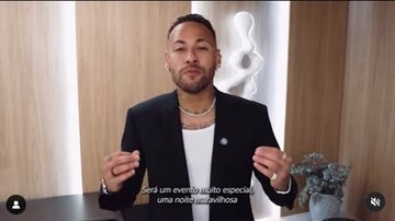 Neymar anuncia leilão em dia de jogo da Seleção Brasileira - Reprodução Instagram @institutoneymarjr