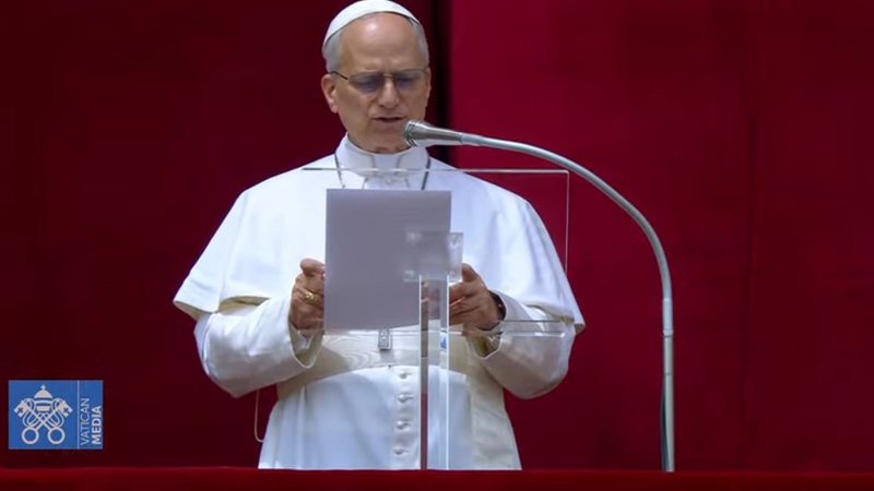 Avaliação positiva de atual papa é maior entre católicos e eleitores de Lula. Em outra frente, recua para 22% entre os evangélicos - Reprodução Vatican News
