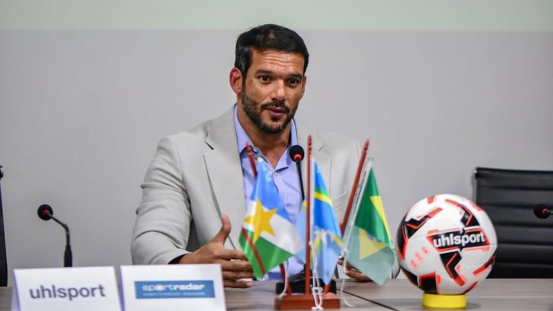 Futuro presidente da CBF, Samir Xaud - Foto: Reprodução Instagram