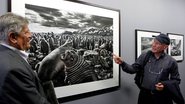 O fotógrafo Sebastião Salgado (na exposição Gênesis)  sofria de leucemia - Ricardo Giusti/ PMPA
