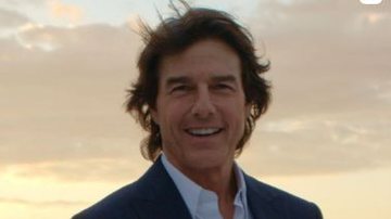 Fontes ligadas ao centro cultural afirmaram ao veículo que o ator alegou "conflitos de agenda" para não comparecer à cerimônia - Reprodução Instagran @tomcruise