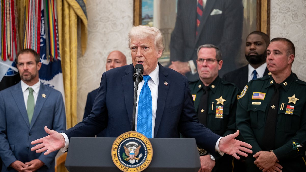 A lista de Trump é resultado de um decreto emitido em 20 de janeiro exigindo um relatório sobre "atitudes hostis" contra os EUA - Joyce N. Boghosian / Casa Branca