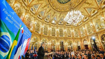 As declarações de Lula foram feitas no Fórum Brasil França, que se encerrou ontem em Paris - Ricardo Stuckert / PR