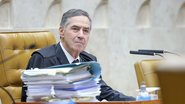 O presidente do STF, Luiz Roberto Barroso, redistribuiu a ação movida pelo Psol contra a derrubada do decreto do IOF - Antonio Augusto/STF
