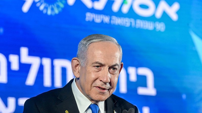 O premiê Benjamin Netanyahu disse que ações não têm prazo para terminar; país identifica míssil em sua direção - RS / via Fotos Públicas
