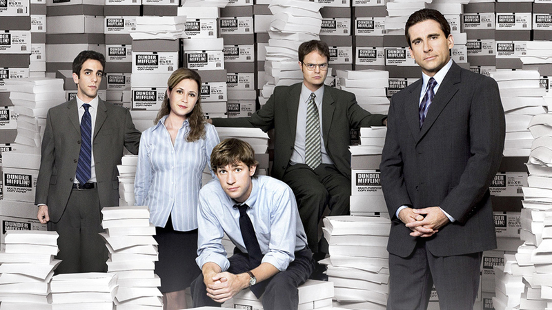 A série The Office, que satiriza o mundo corporativo, é referência certa para momentos de descontração no escritório - Foto: reprodução arquivo Prime Video