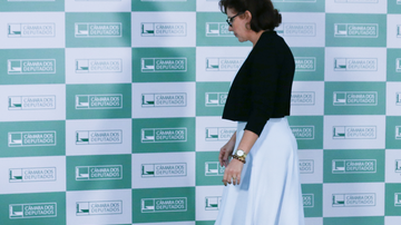 A deputada Carla Zambelli comunicou a renúncia de seu mandato à secretaria-geral da mesa da Casa - Lula Marques /