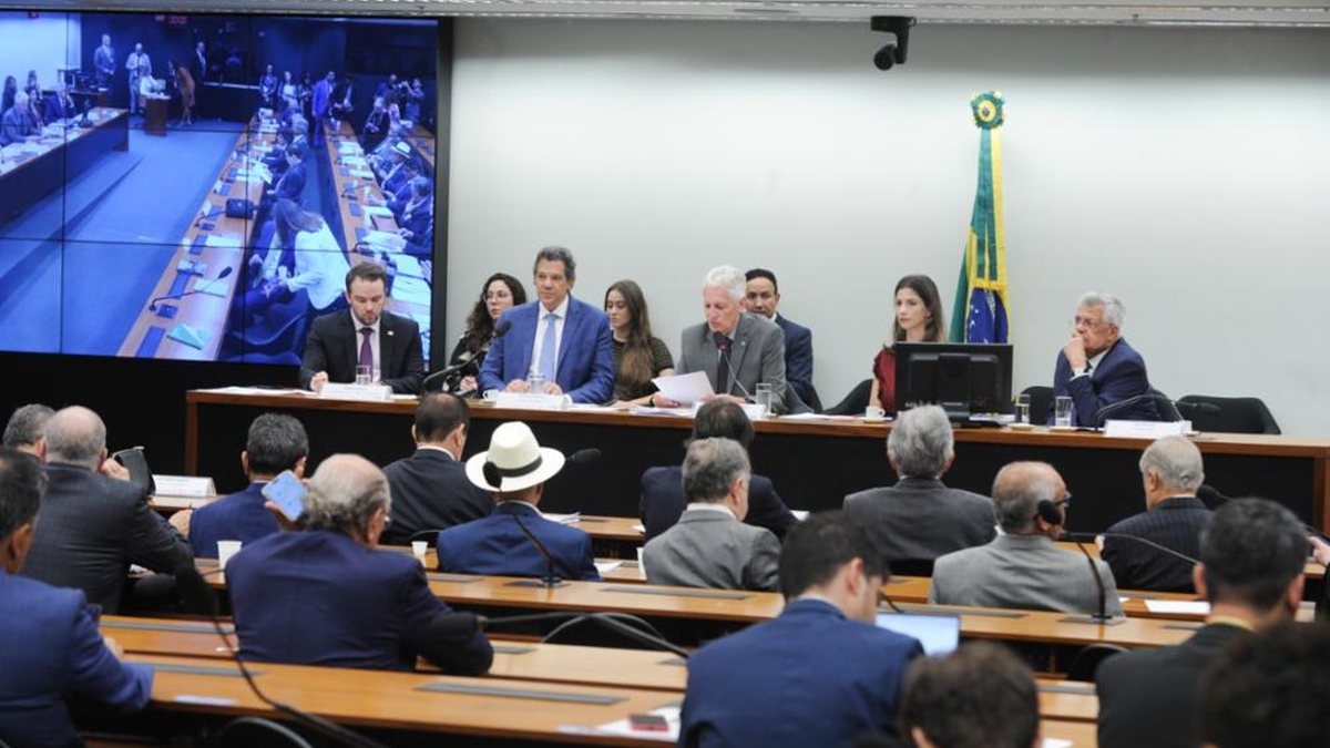 Ministro Fernando Haddad responde a perguntas em audiência na Câmara dos Deputados - Renato Araújo/Câmara dos Deputados