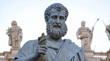 São Pedro, padroeiro dos pescadores, é considerado o primeiro papa da Igreja Católica - Foto: Envato Elements
