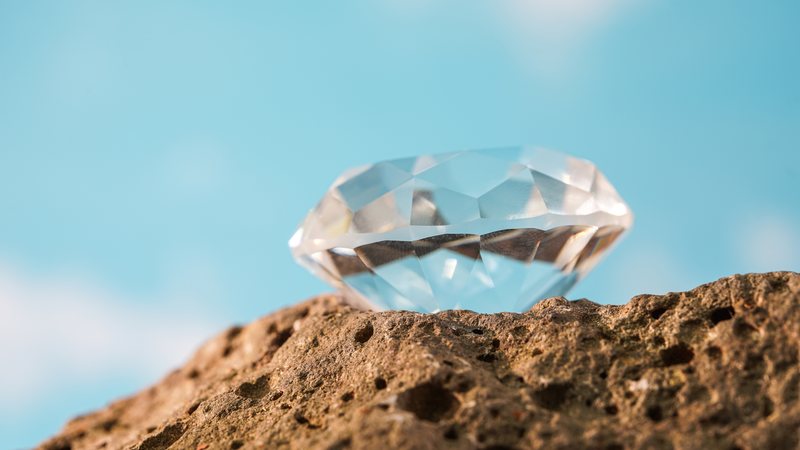 Maior diamante já descoberto no Brasil também foi encontrado nesse município mineiro, em 1938 - Envato