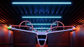 O carro voador da Eve é uma aeronave elétrica de pouso e decolagem vertical, o eVTOL - Reprodução / EVE