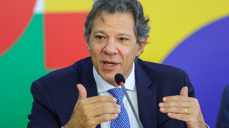 O ministro Fernando Haddad aponta que é necessário vontade política para a questão do IOF - Fabio Rodrigues-Pozzebom Agência Brasil
