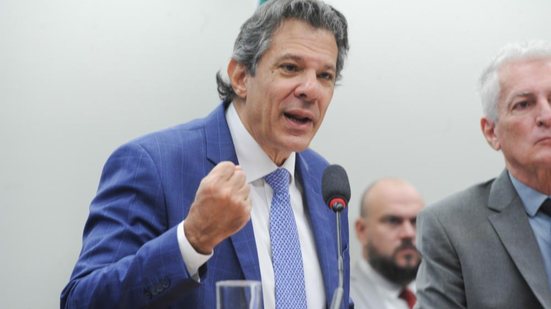 O ministro Fernando Haddad participa de audiência pública conjunta das comissões de Finanças e Tributação e de Fiscalização Financeira e Controle da Câmara dos Deputados - Renato Araújo/Câmara dos Deputados