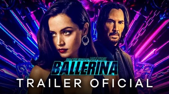 "A bailarina não é apenas uma nova personagem, não é o John Wick travestido. Há uma personalidade nela" - Divulgação