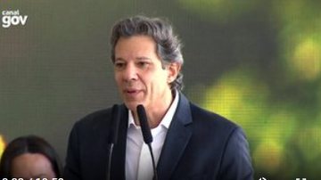 Para Haddad, o que está em jogo com o tarifaço imposto EUA ao Brasil é um projeto hegemônico contrário ao multilateralismo - Reprodução Agência Gov