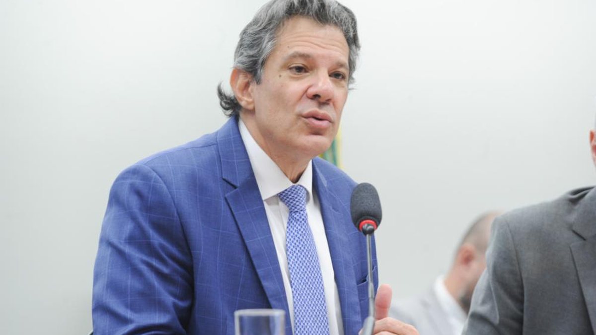 O ministro Fernando Haddad considera a decisão de Trump de aumentar a tarifa para o Brasil eminentemente política - Renato Araújo/Câmara dos Deputados
