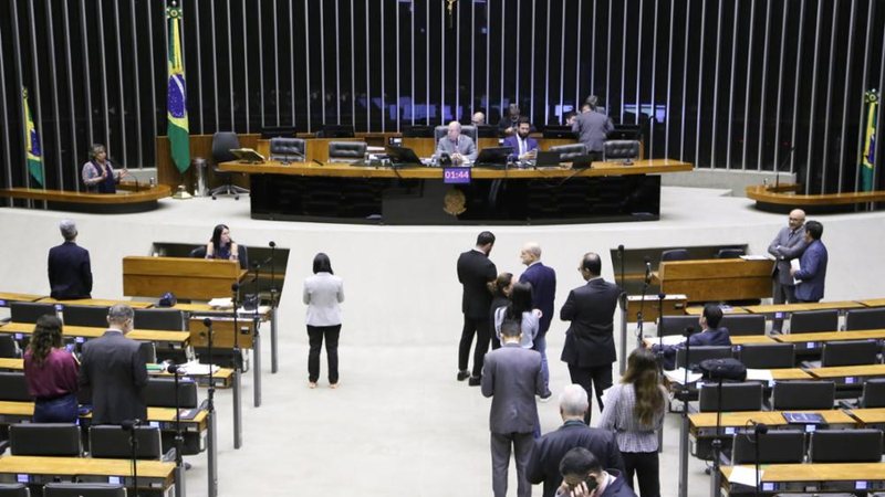 Plenário da Câmara: 303 deputados não tiveram parte de suas emendas pagas até a última terça-feira - Kayo Magalhães/Câmara dos Deputados