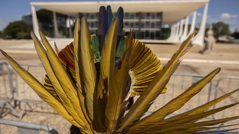 A tese define que os indígenas têm direito apenas a terras que estavam em sua posse ou em disputa judicial na data da promulgação da Constituição Federal - Joédson Alves/Agência Brasil