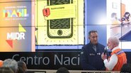Ao ser acionado, o sistema enviou uma mensagem emergencial a telefones celulares de moradores de 36 municípios do Nordeste - Antonio Cruz/Agência Brasil