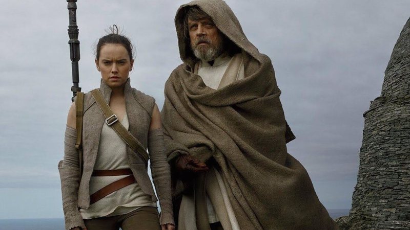 Mark Hamill em "Star Wars: Os Últimos Jedi" - Reprodução IMDB