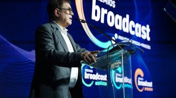 O economista Nouriel Roubini fez palestra no evento Prêmios Broadcast 2025 - Divulgação