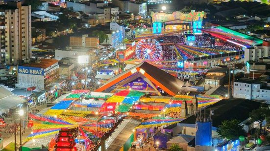 Parque do Povo, em Campina Grande,  com capacidade para receber 76 mil pessoas, oferece apenas 100 lugares para PCDs - Foto: Divulgação Prefeitura de Campina Grande